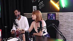 Best Moments of Reh Queen's Tantric Massage in Sensual Casting Part 13 on Sheer Red