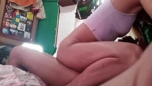 Flaquita Latina Rides Friend's Cock While Boyfriend Watches Creampie Finish