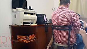 Office femdom boss rips clothes for pussy lick domination do you crave employee hidden cam?
