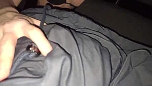 Skinny 18yo German whore craves amateur couple's car orgy