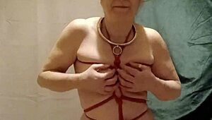 i'm esclave f tying myself in autobondage it hurts so good