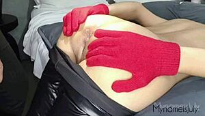 petite thai girl's tight ass pounded by daddy intruder in mom's bedroom
