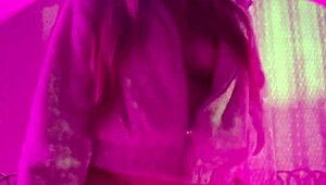 artemisia love's huge tits bounce during hot cigarette fetish smoke!!