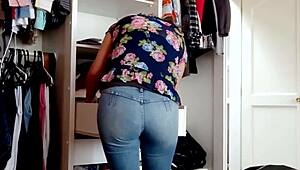 I Dress In Jeans For Stepson Cum