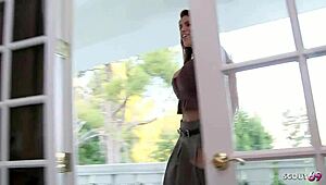 two big tit friends seduce stranger for first ffm threesome