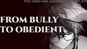 Blackmail Your Bully Boy into Moaning Submission Erotic Obedience Audio!
