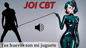 hey loser, wanna play extreme joi cbt with me? kick those balls hard en espanol