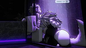 Furry Roblox Condo Hides Intense Blowjob and Fuck Clips