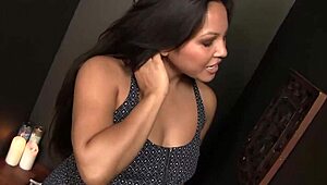 Adriana Luna sucks shaved cock in Lethal Hardcore gloryhole confessions