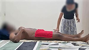 HAPPY ENDING MASSAGE Turns into Wild Fuck Session