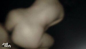 Sexy chubby mexican bride bends over for hard doggystyle pounding by hubby