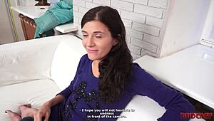 agent wanted to fuck skinny teen 18+ but was refused - full video