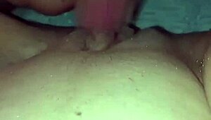 This slut gets fucked by a huge cock