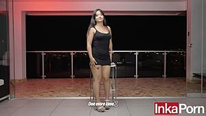 i'm petite peruvian big ass sharing my first anal pounding by stepdad