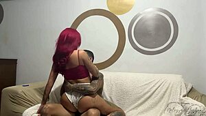 Milf shares ass with all his friends