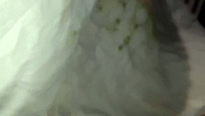 our stepmother woke up from our screams during sex and secretly joined us