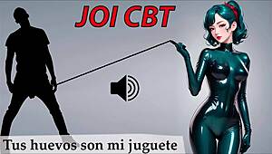 hey loser, wanna play extreme joi cbt with me? kick those balls hard en espanol