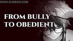 Blackmail Your Bully Boy into Moaning Submission Erotic Obedience Audio!