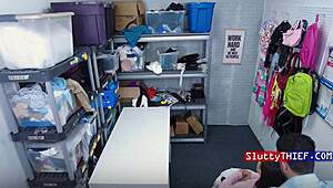 asian thief pretends lame gets roughly stripped and punished hard