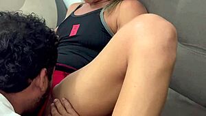 Friend fucks hotwife during game