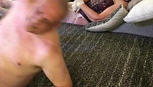 granny norma jean teases with her legendary deepthroat skills in close-up pov