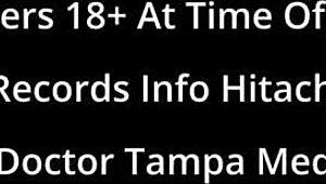 Freshman Alexa Rydell endures doctor's mandatory Hitachi orgasm in Tampa