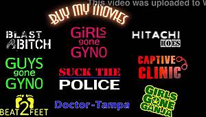 Freshman Alexa Rydell endures doctor's mandatory Hitachi orgasm in Tampa
