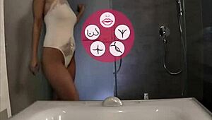 Interactive video with darcia lee having sex in bathtub