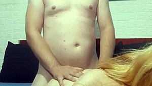 Stepdad, your cock feels huge fisting my tight teen hole then deepthroating me hard!