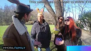 Katy Mia Easter Bunny Sluts Get Cunts Stuffed Taboo!