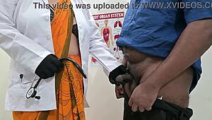 Handjob by sexy doctor in bangladesh
