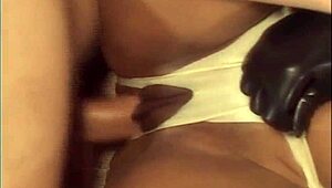 Anal Diva in Latex Takes Big Cock for Facial