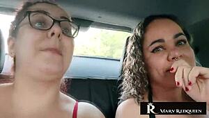 natasha talks dirty in car during interview