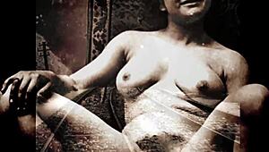 Vintage silent films from antique era