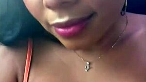 real taxi ride flash and dildo in creamy pussy