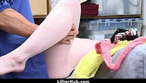 athena rayne humiliated by lp officer - lifterhub