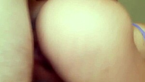 Doggy style my naughty male fucking my ass filling it with cum