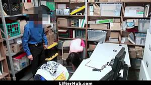 athena rayne humiliated by lp officer - lifterhub