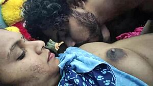 Horny indian bhabhi seduces neighbour for rough romance in dorm 😏