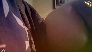 hot beer bottle deep ass masturbation