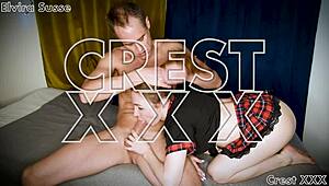 Stepdaughter and stepson give you a sex show