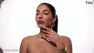 Princess jasmine gives jerk off instructions