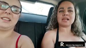 natasha talks dirty in car during interview