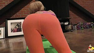 Yoga Slut Alina West Fucks In Pov
