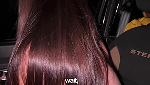 Ive never had such a turn of events before suddenly at night i saw a completely naked girl and i didnt know what to do so i just fucked her there