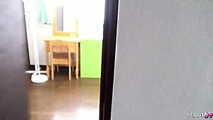 curvy japanese teen gets creampie from classmate