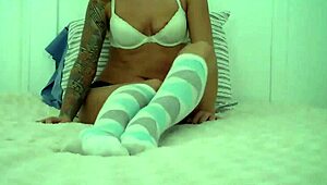 these warm soft knee socks