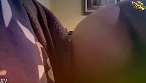 hot beer bottle deep ass masturbation