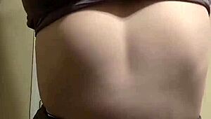 tomboy does striptease and fingers till she squirts hard