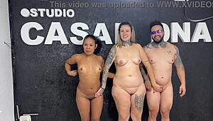 uma pulta de suruba entre casais de amigos pela primeira vez